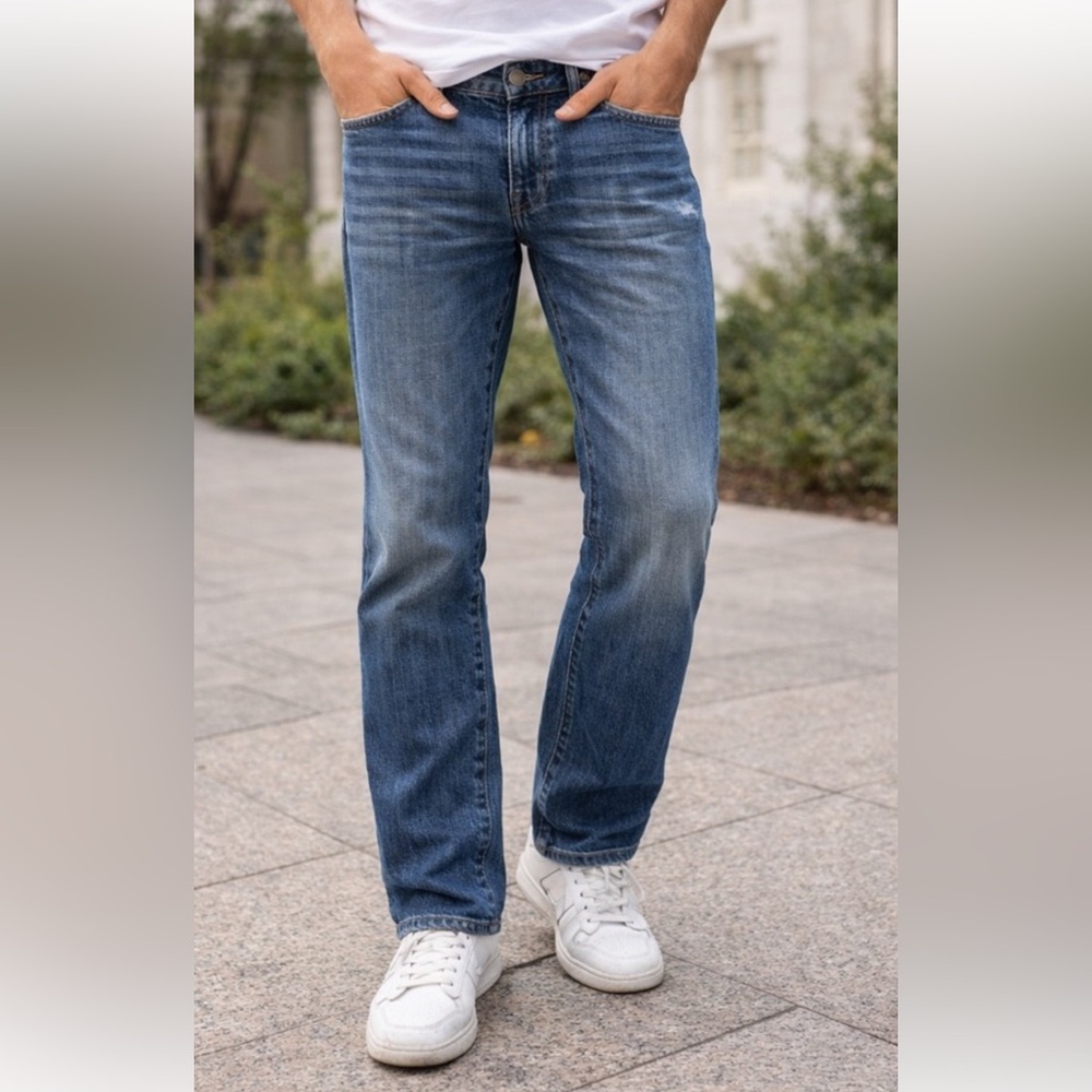 Lucky Brand Men's Medium Blue Straight Jeans